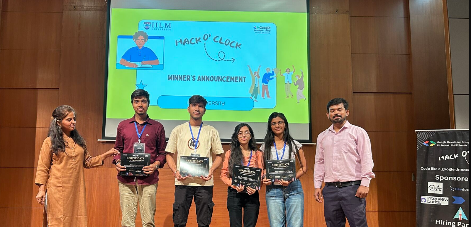 Hack O' Clock - Finalist